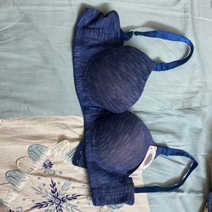 Blue bra(cotton)